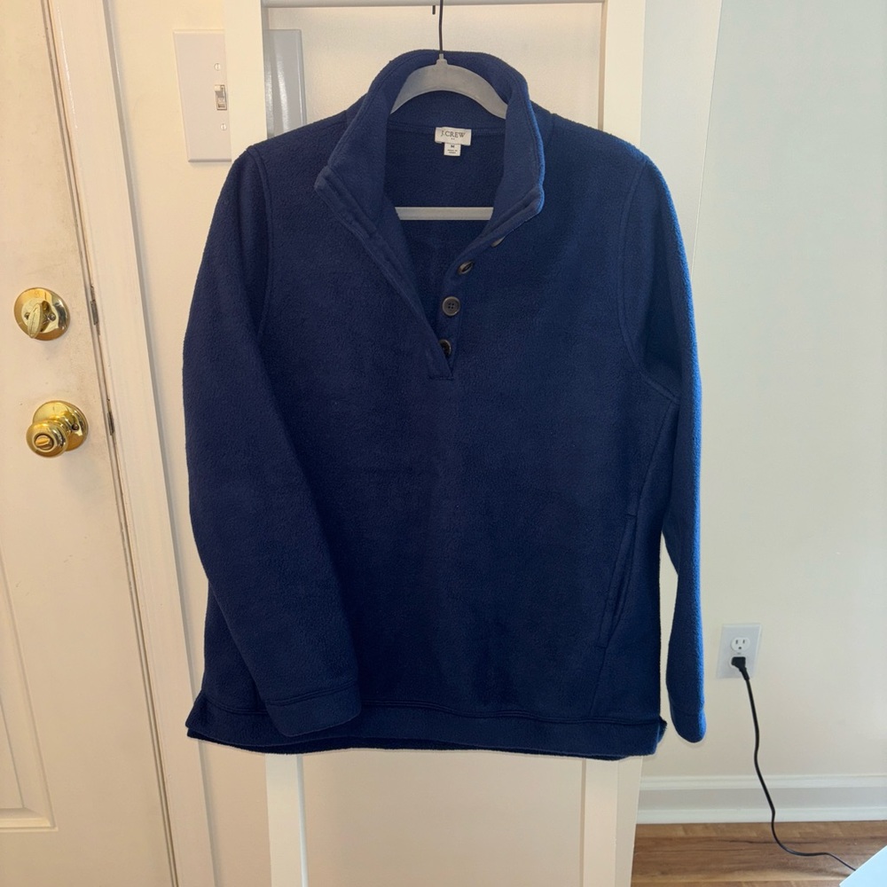 J. Crew Half Button Pullover